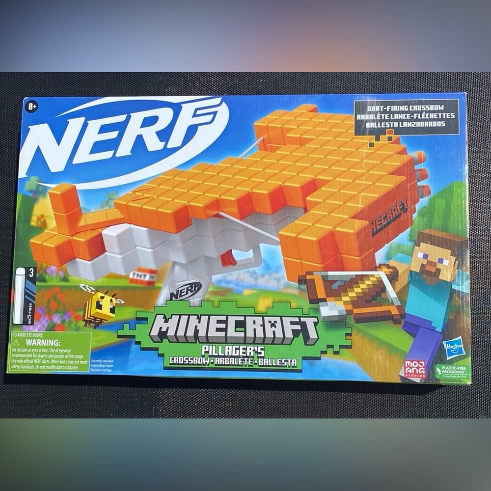 Nerf Minecraft Crossbow
